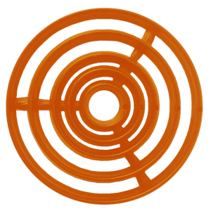 حلقه تمرینی اسکای دارت sky dart Training ring dark orange
